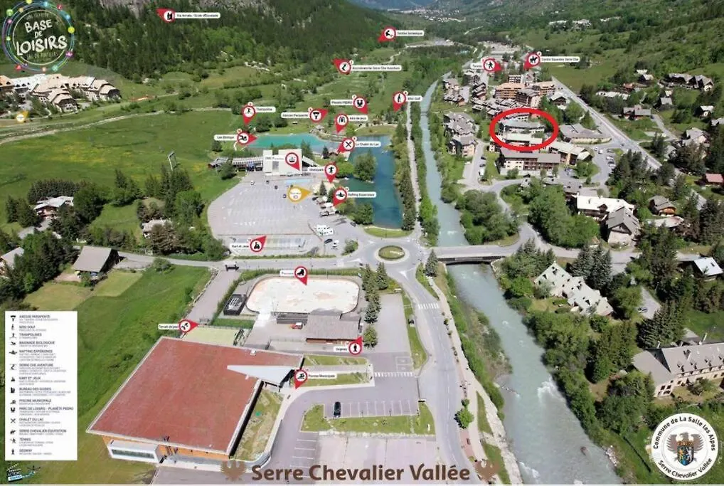 Apartment Snowood Serre Chevalier: Mountain Retreat for 5-7, Near Pontillas Lift La Salle-les-Alpes